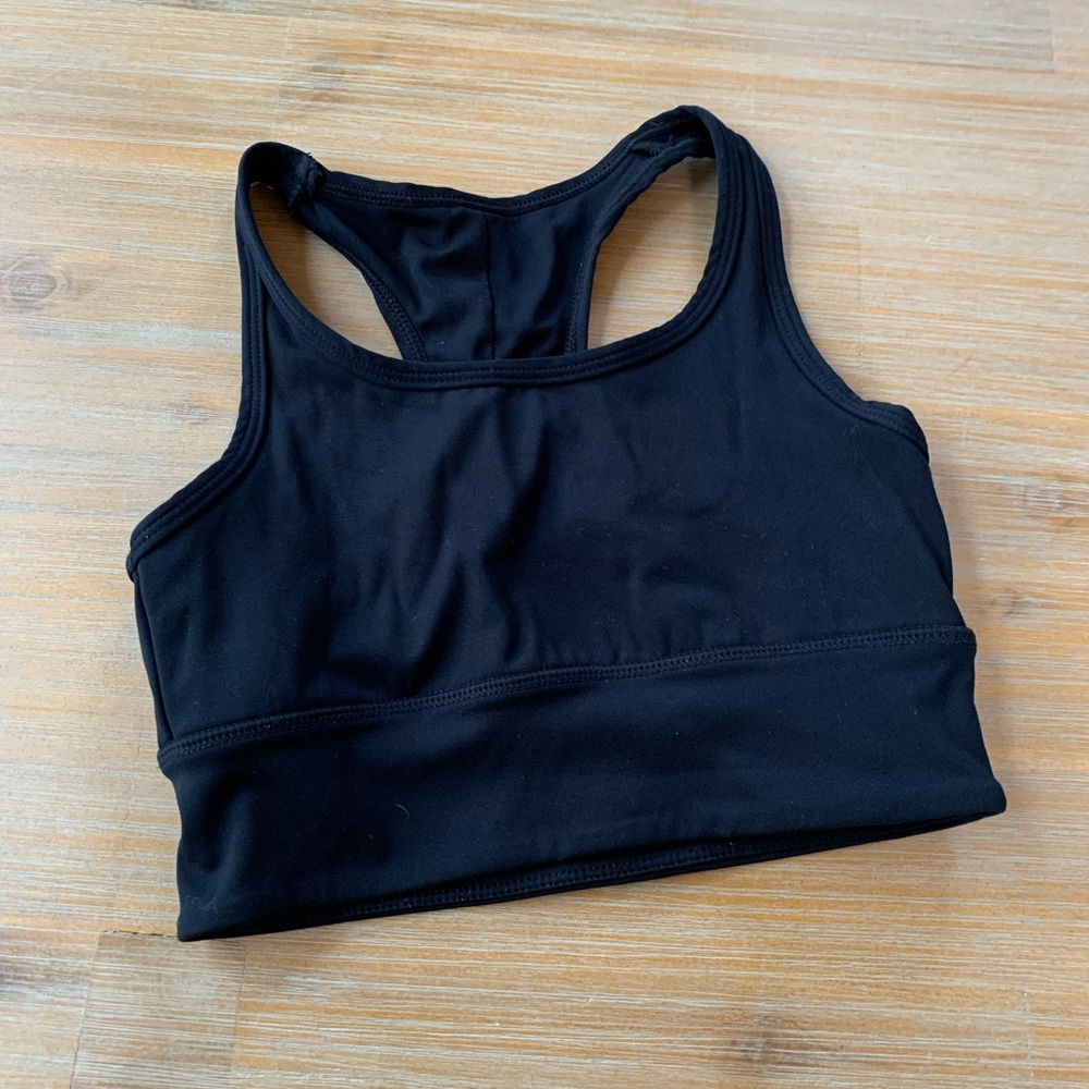 Honeycut Dancewear Bra Top Size Child Large/Black